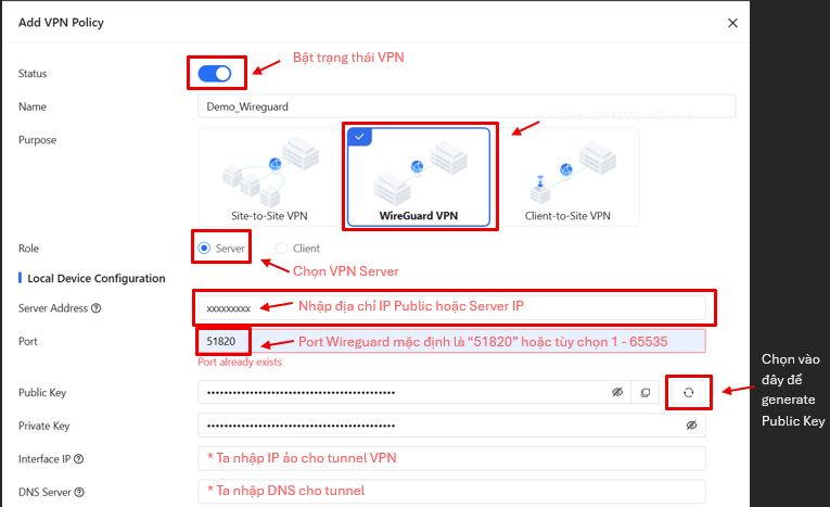 Cấu hình VPN