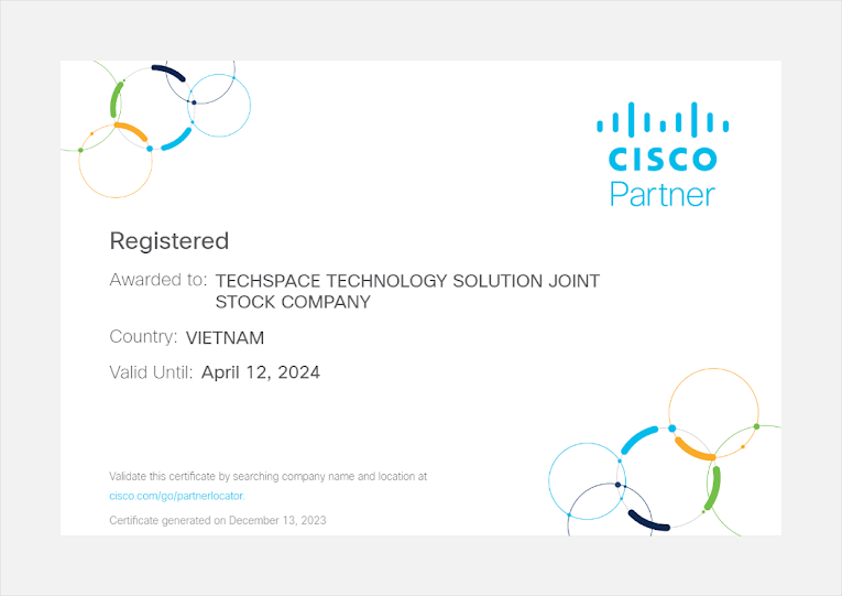 Cisco Registered Partner 2024
