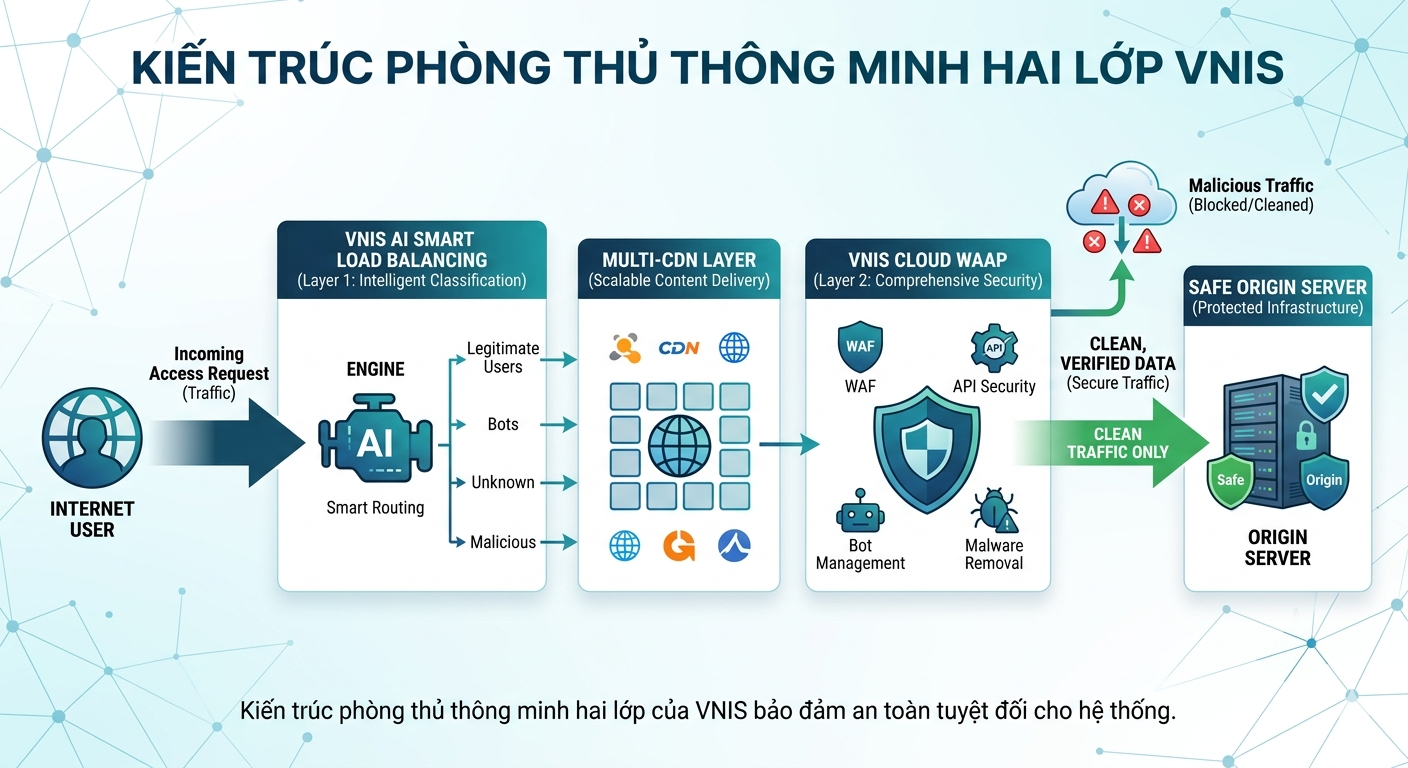 Mô hình hoạt động hệ thống VNIS