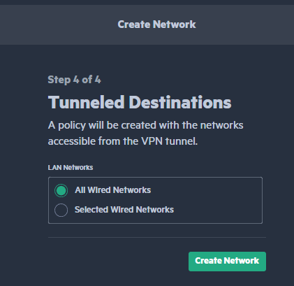 Phân quyền truy cập hệ thống mạng nội bộ đích đến cho tài khoản VPN