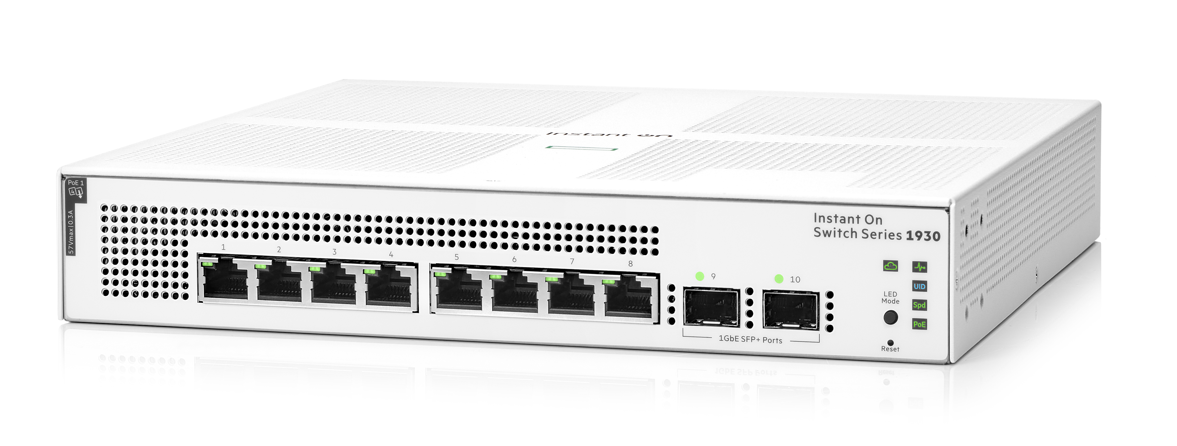 ION Switch 1930 8G CLASS4 POE 2SFP 124W (JL681A)