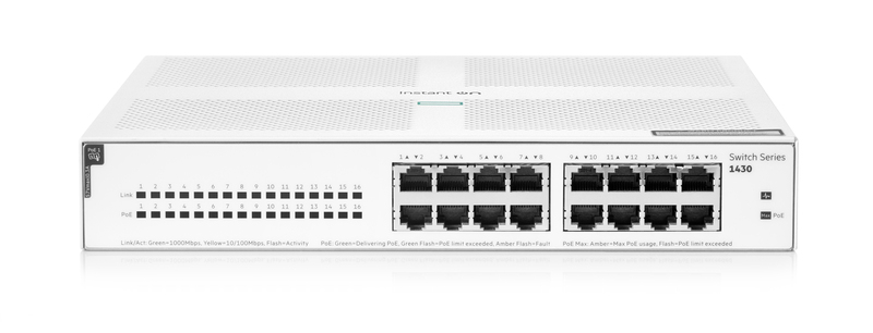 IOn Switch PoE Aruba 1430 16G 124W (R8R48A)