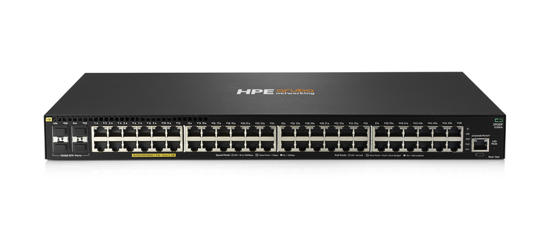 Switch HPE Aruba Networking 2930F 48G PoE+ 4SFP+ 740W (JL256A)