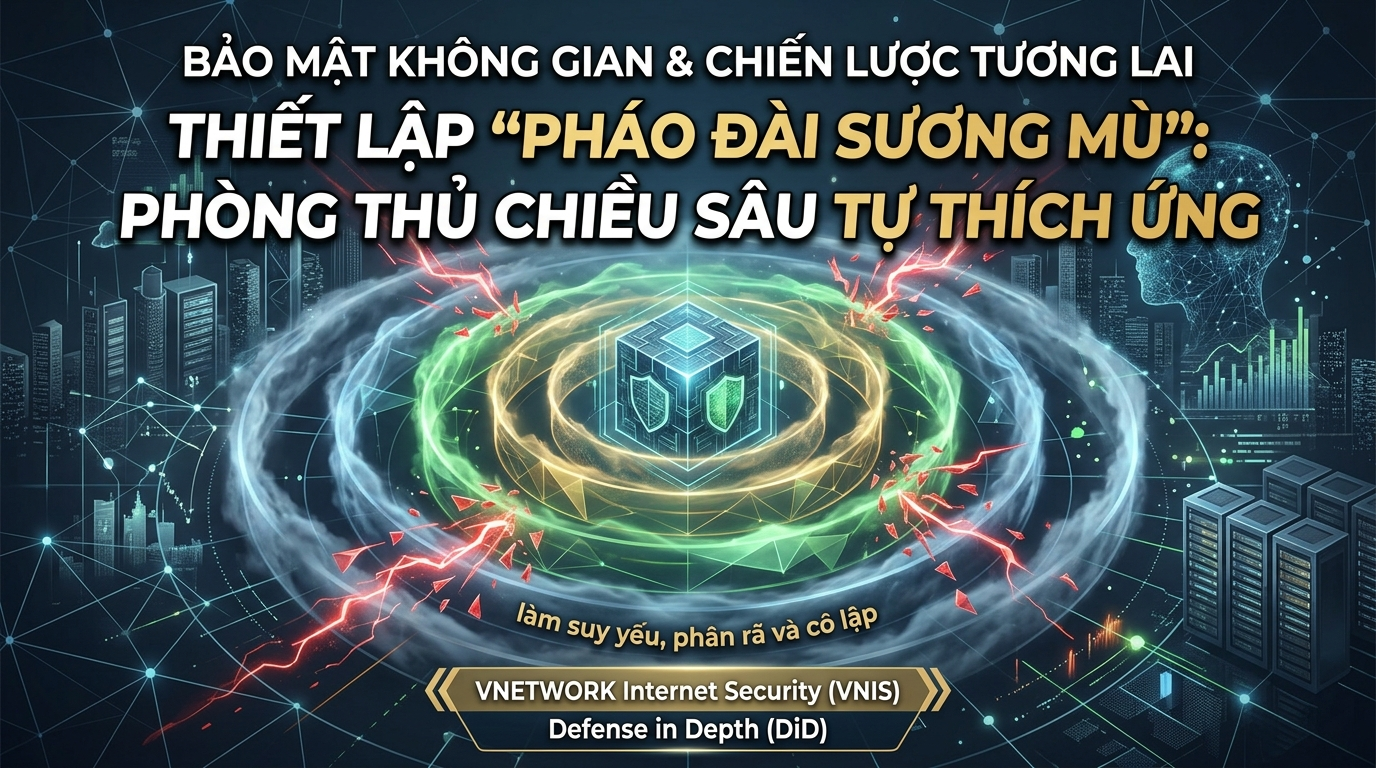 Thiết Lập "Pháo Đài Sương Mù": Nghệ Thuật Phòng Thủ Chiều Sâu Tự Thích Ứng Cho Doanh Nghiệp Số ( Defense in Depth )