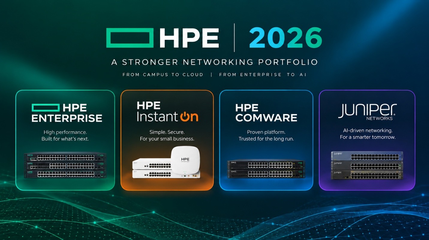 Tổng Quan Về Các Dòng Switch Và Xu Hướng Networking Của HPE Năm 2026